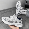 Winter men's shoes 2024 new breathable mesh student sports casual running anti-odor youth dad shoes trendy sneakers