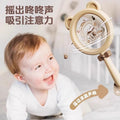 Newborn & infant early education 4-in-1 rattle instrument toy set - develops baby's auditory and visual development with hand drum