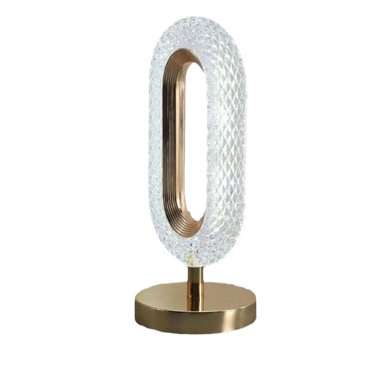 Accessible luxuryinsgirlminimalist modern creative popular charging touch dimming table lamp bedroom bedside atmosphere night light