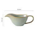 Retro ceramic sauce boat western food steak juice bucket cup teppanyaki black pepper tomato juice ceramic handle cup seasoning