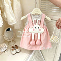 Toddler suitsummer summer clothing new arrivalfashionable baby overalls two-piece set clothes casual super cute