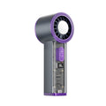 new arrival high-speed cooling fan outdoor portable mini handheld turbine transparent fan manufacturer wholesale