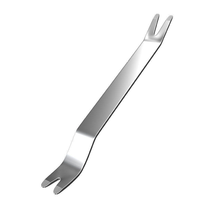 Car audio disassembly tool Stainless steel buckle screwdriver Rocker metal disassembly skid plate nail starter glue buckle screwdriver