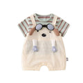 Summersuitcutefake two-piece baby girlfashioncute onesie infant romper outing clothes romper