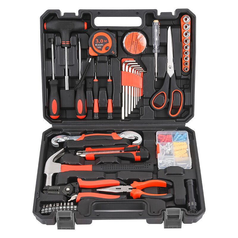 Household hardware tool set, family manual combination, maintenance set, real estate gift toolbox wholesale