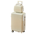 Simple luggage student pull rod box password box universal wheel leather box ins large capacity suitcase