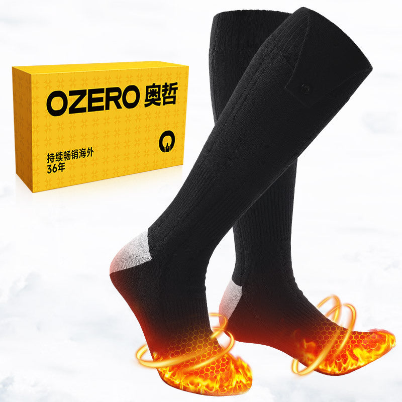 Cross-border heating socks Winter ski heating socks Office home sleeping heating socks Women's winter gift box