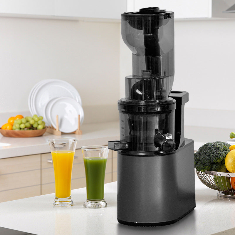 Juicer, pulp and juice separation, small for home, large diameter, commercial blender, fully automatic slow juicer