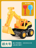Large excavator kids toy car can seat people remote control engineering vehicle hook push excavator boy gift beach toy