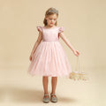 First birthday dress for girls,  little girl princess tutu dress, children's host performance flower girl wedding dress