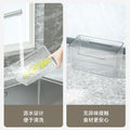 Kitchen onion, ginger and garlic storage basket, no punching wall hanging handy gadget, ginger and garlic basket, spice storage rack, storage box