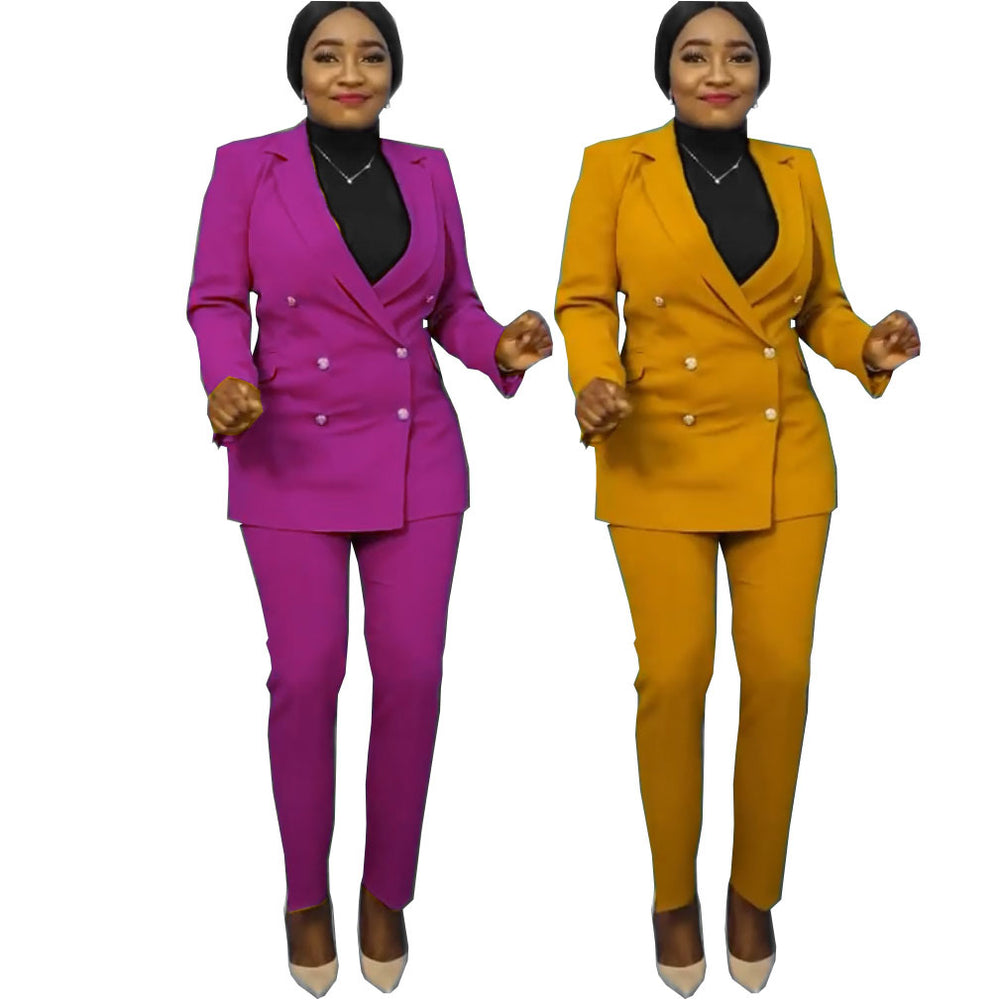 sourcing: african, european, and american fashionable, professional, slim-fit women's suit sets - special offer!