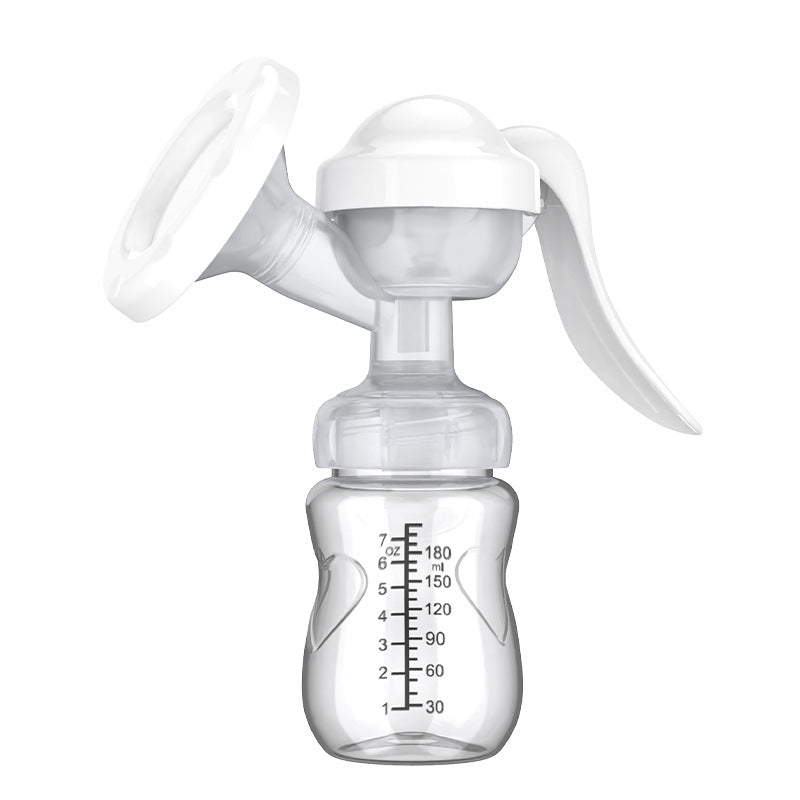Factory direct sales manual silicone breast pump portable baby breast milk collector pregnant women breast pump manufacturers wholesale