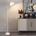 Modern minimalist cream petal floor lamp - nordic style living room sofa side bedroom bedside flower standing table lamp