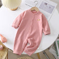 Newborn baby german velvet romper - striped bodysuit, seamless crawling suit, autumn/winter warm sleepwear for infants