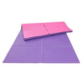 Foldable yoga mat - extra wide & thick, perfect for students, nap mats, kids' lunch breaks, portable fitness, anti-slip, and negative ion technology