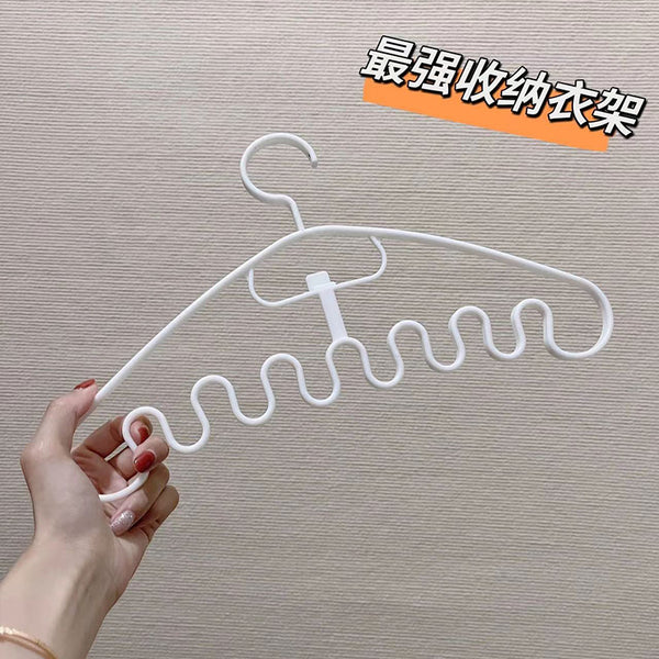 Underwear suspender storage rack, hanger, hanger, student dormitory device, suspender, wave hanger, drying rack, clothes support