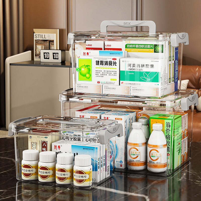 A code packet of the released version mail family small medicine box emergency medicine cold medicine storage medicine storage family storage medicine box