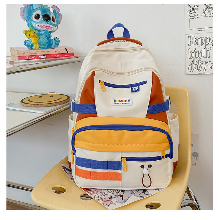School bag new high-end junior high school students Japanese girls series college students Korean version versatile backpack backpack