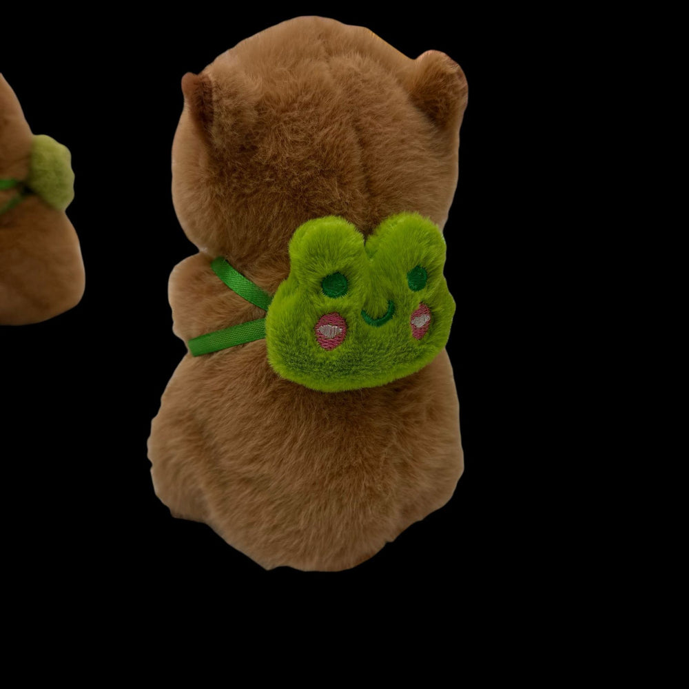 Douyin same style capibala doll swaying, singing and dancing hand rattle plush toy christmas gift wholesale