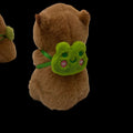 Douyin same style capibala doll swaying, singing and dancing hand rattle plush toy christmas gift wholesale