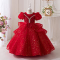 hot-selling classy dress girl tutu skirt accessible luxuryniche style flower girl wedding dress evening dress elegant performance dress