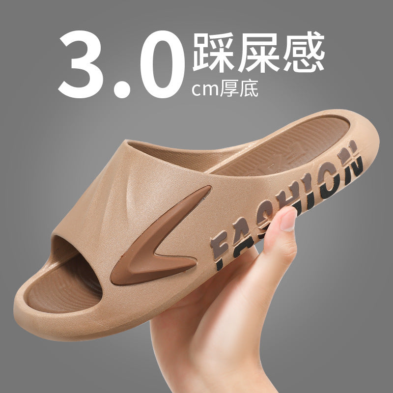 New arrival step on shit sandals men's summerfashionoutwear sandals non-slipabrasion resistant beach men's sandals wholesale