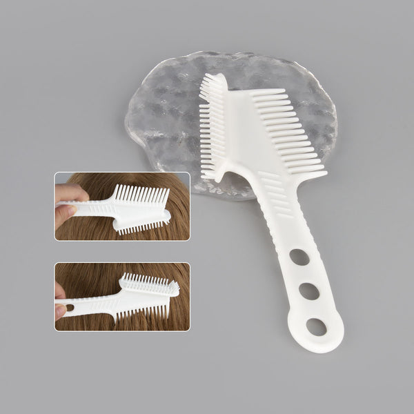 Hair Dyeing Double-sided Comb Plastic Hair Comb Hair Tools Supplies Highlight Dyeing Comb Hair Dyeing Agent Special Hair Dyeing Comb