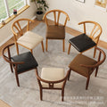 For home dining table and chairs taishi chair modern casual commercial restaurant dining chair dining table stool horn chair chair back chair