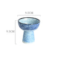 Japanese retro ceramic ice cream cup - stylish & unique ice cream bowl - creative dessert & pastry display plate - perfect for restaurants & home use