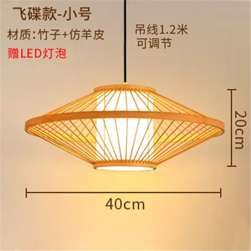 Lantern bamboo art chandelier bar b&b tea room hot pot restaurant restaurant casual japanese restaurant bamboo dining room lighting