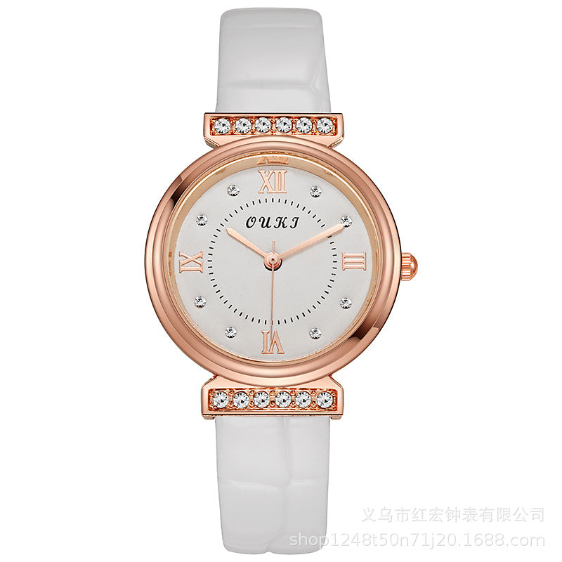Tiktok trending women's watch: stylish, waterproof, minimalist, elegant, light luxury, unique, and new ins style