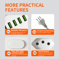 3-position 4-position 5-position socket usb power strip power strip brazilian socket south american socket paraguay socket