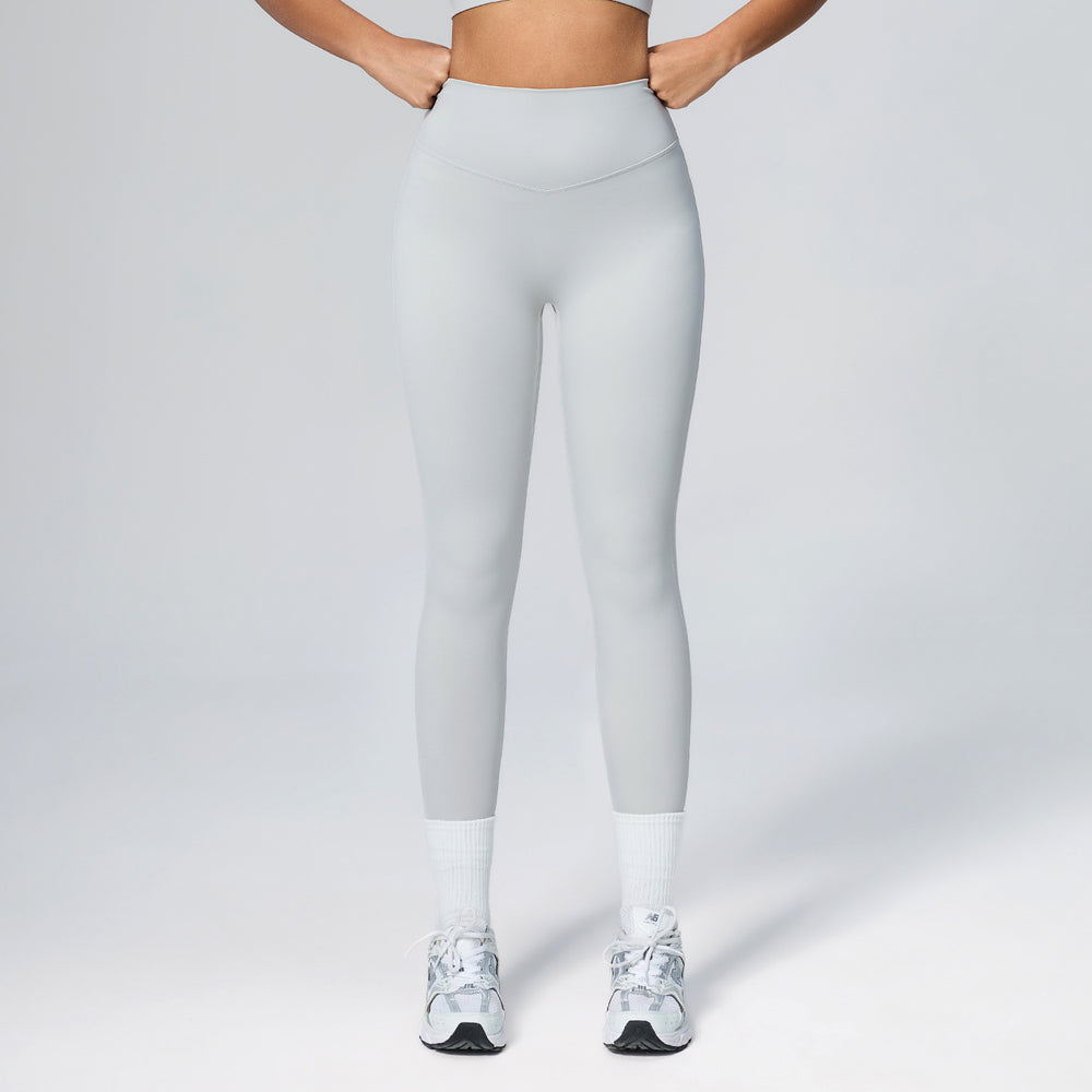 European and american new high-waisted peach lift yoga leggings - cloud-soft, butt-lifting, seamless workout tights