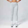European and american new high-waisted peach lift yoga leggings - cloud-soft, butt-lifting, seamless workout tights