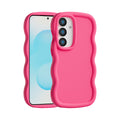 Suitable for three-star s24 cartoon tpu wavy edge 23 mobile phone case hot diy material sam star s25 mobile phone case