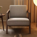 Richard single sofa chair french medieval living room balcony casual chair solid wood designer lazy