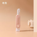 Insulated cup lid gap cleaning brush cup handy gadget cup brush multi-function three-in-one groove bottle mouth for home