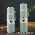 316 handle cup wholesale portable tea cup tea water separation large capacity car water cup full steel lid gift logo
