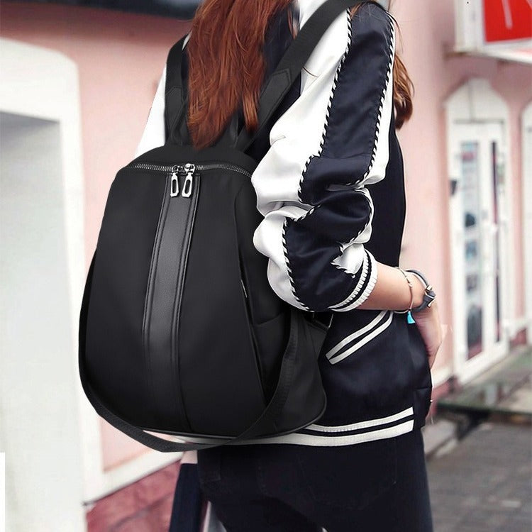 Oxford cloth backpack 2024 new trend Korean version casual fashion versatile backpack light travel backpack