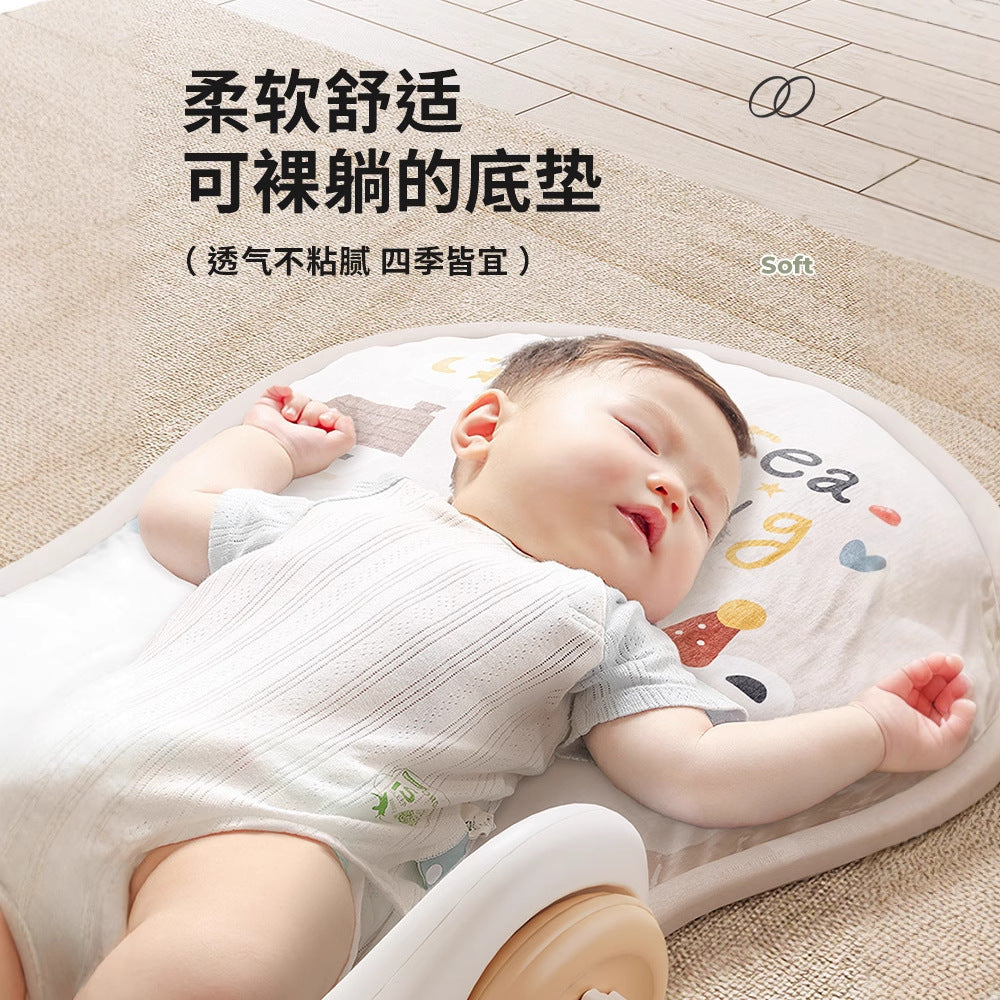 Qiaole Bear Baby Fitness Rack Multifunctional Toys Baby Supplies 0-1 Year Old Baby Newborn Meeting Gift Box
