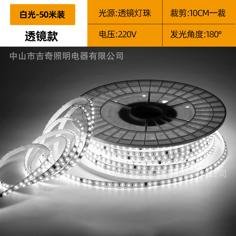 High pressure light strip linear light box special for signboard with adhesive self-adhesive home improvement embedded lighting cob linear light strip