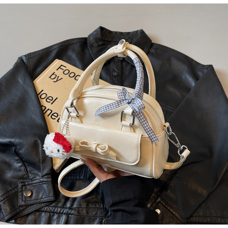 Crossbody bag women's  new simple casual commuter shoulder bag Korean version fashion high-end versatile bag women