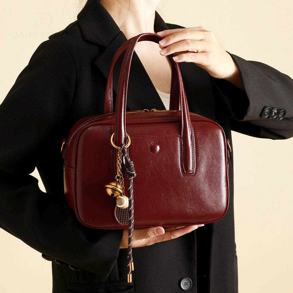 High-end 2025 new women's red wedding bag bridal bag niche design shoulder crossbody handbag mommy bag