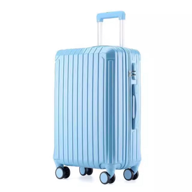 Luggage box for women, small 20inch pull rod box, universal wheel 24inch male student, durable and strong password travel leather box