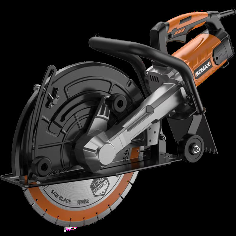 Concrete grooving machine, road cutting machine, water and electricity wall cutting machine, dust-free cement road stone wall grooving tool