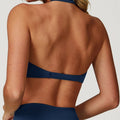 Cloud-feel breathable halter back yoga bra top - compression outdoor sports running fitness apparel 8503