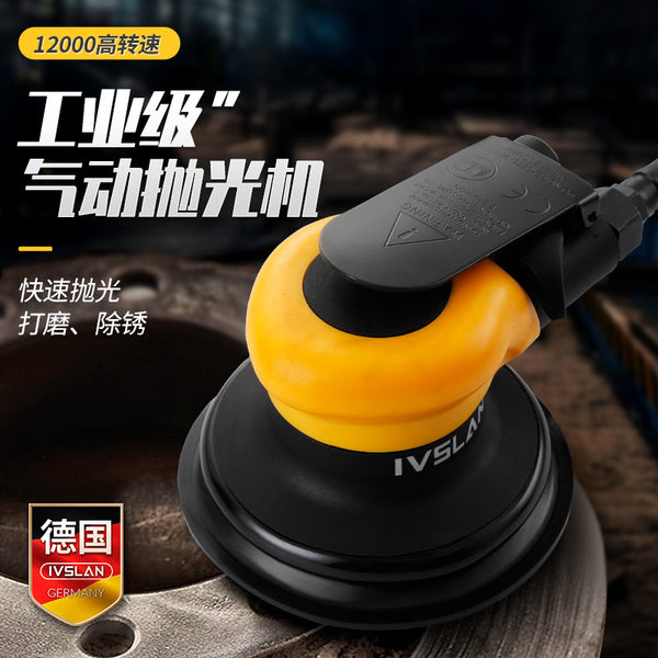 German Aslan 5 inch 6 inch pneumatic waxing and polishing machine dry grinding sandpaper machine sander sander lettering