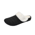 Detachable thick-soled cotton slippers for women - new autumn/winter indoor style, waterproof, warm, and washable