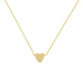 2024 amazon foreign trade new product minimalist inflatable heart pendant necklace - versatile commute style jewelry for women
